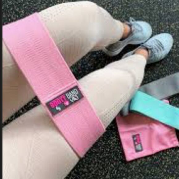 AoraLivre Strength Fabric Booty Bands 2 Pack Set - Picture 4 of 7